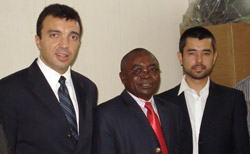 Thierry Karsenti, Jean-Robert Kasele Laïsi et Motonobu Kasajima